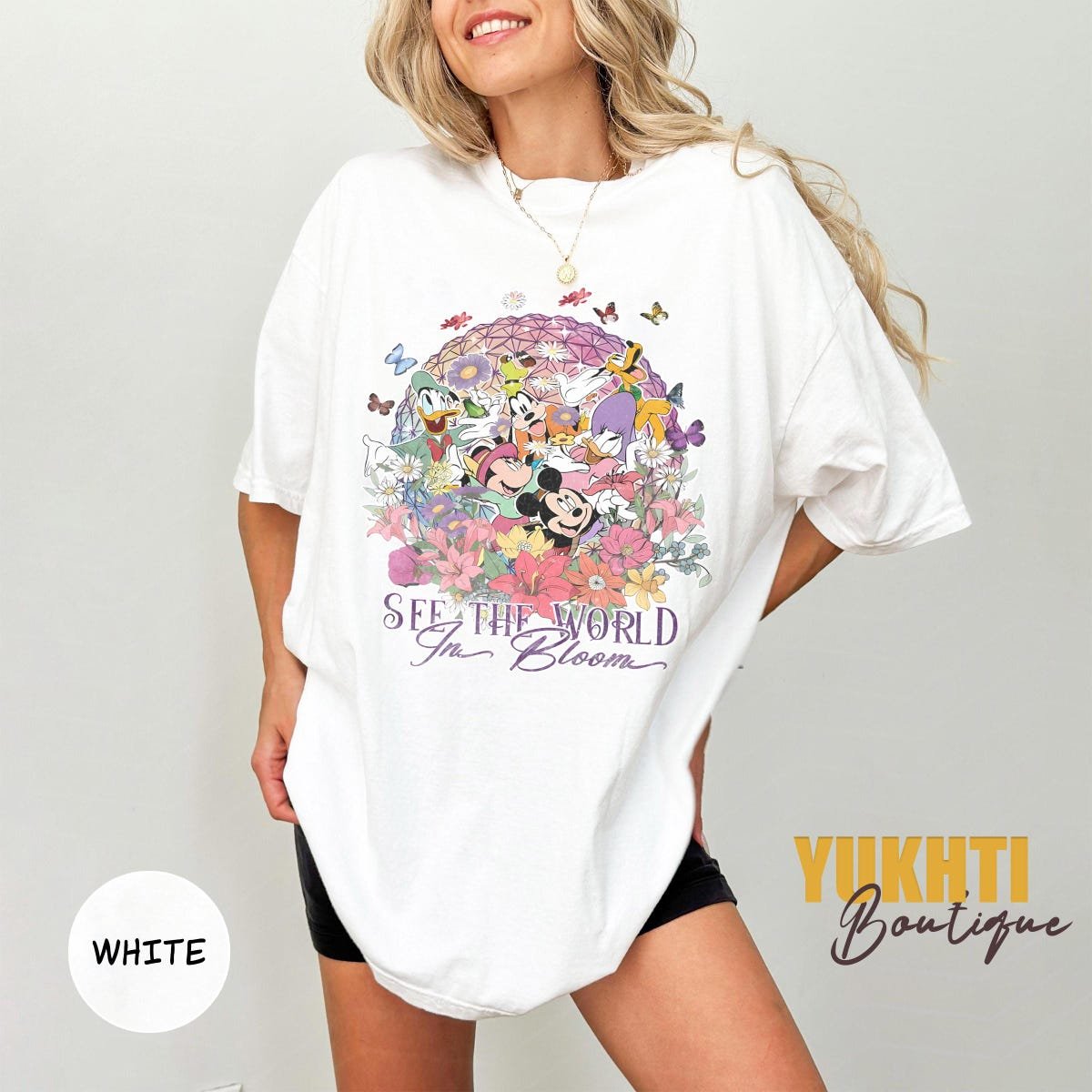 Retro Mickey Epcot Flower Garden Festival 2025 Shirt Disney Trip Tee