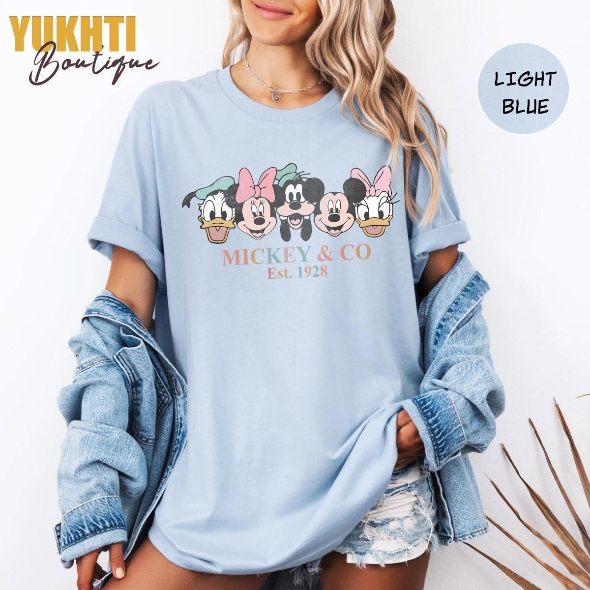 Retro Mickey & Friends 1928 Shirt Disney Trip Family Tee