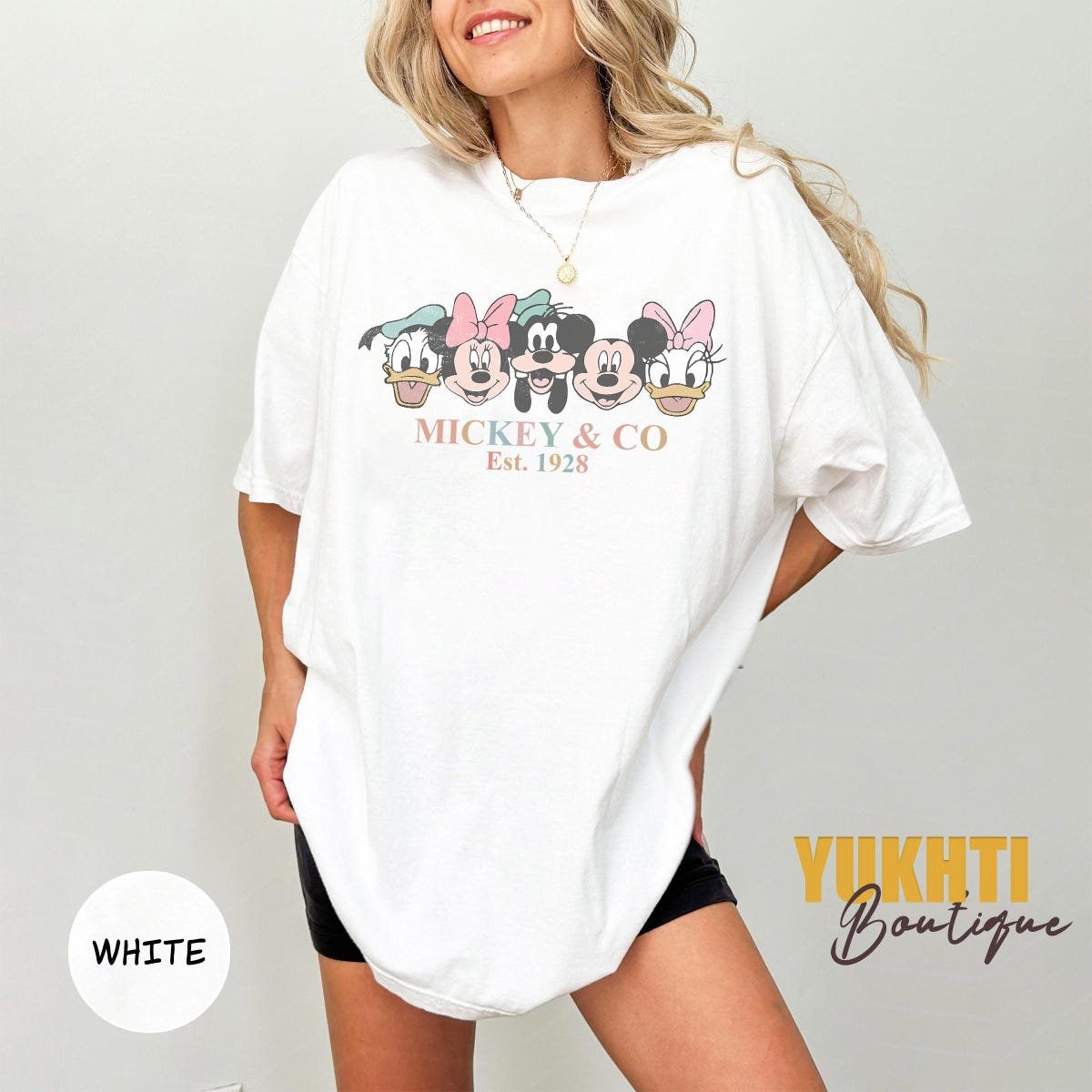 Retro Mickey & Friends 1928 Shirt Disney Trip Family Tee