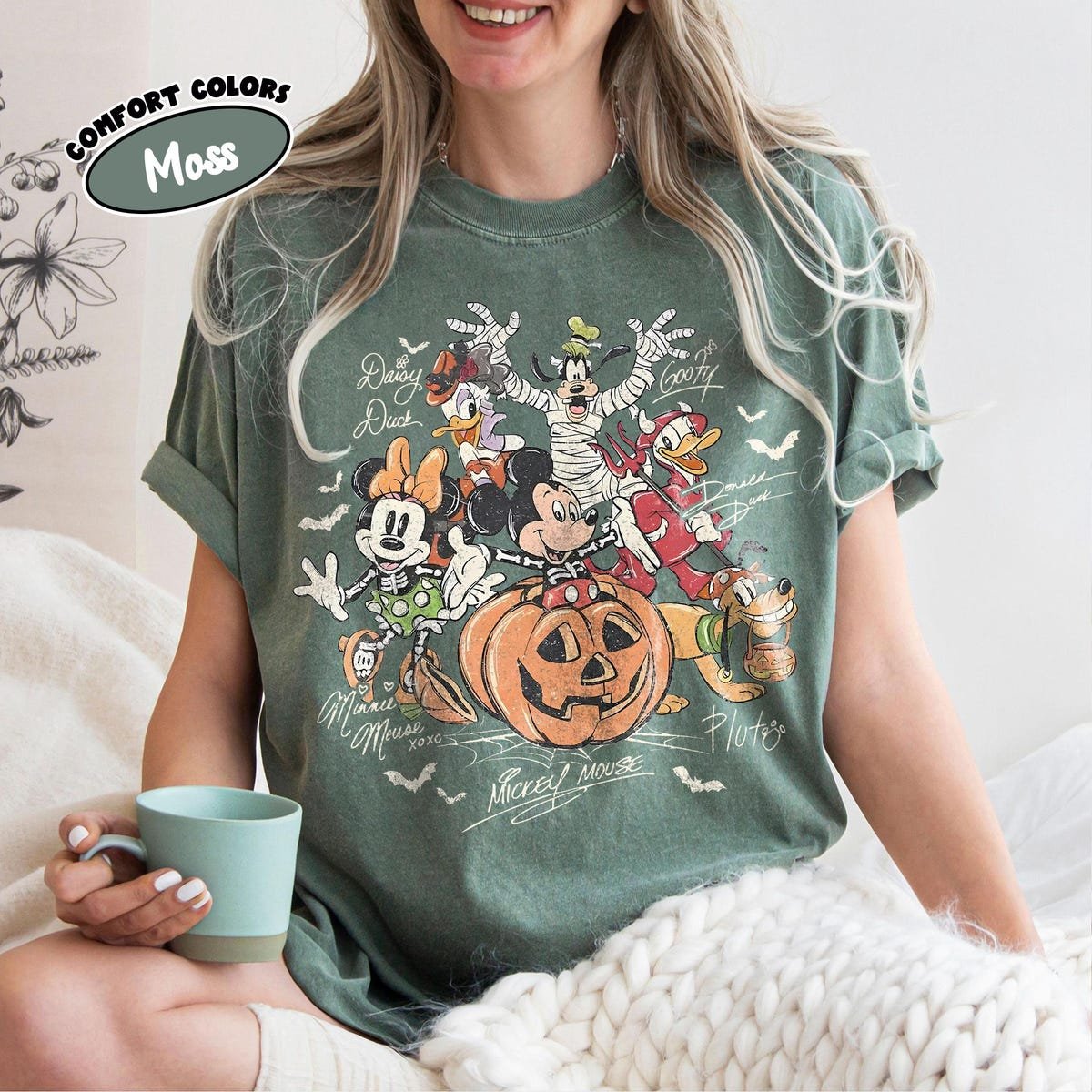 Retro Mickey Friends Halloween Shirt Disney Trip 2025 Tee