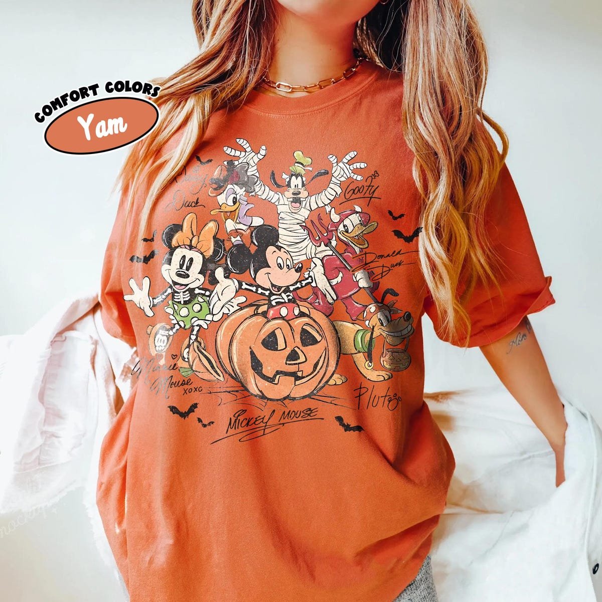Retro Mickey Friends Halloween Shirt Disney Trip 2025 Tee
