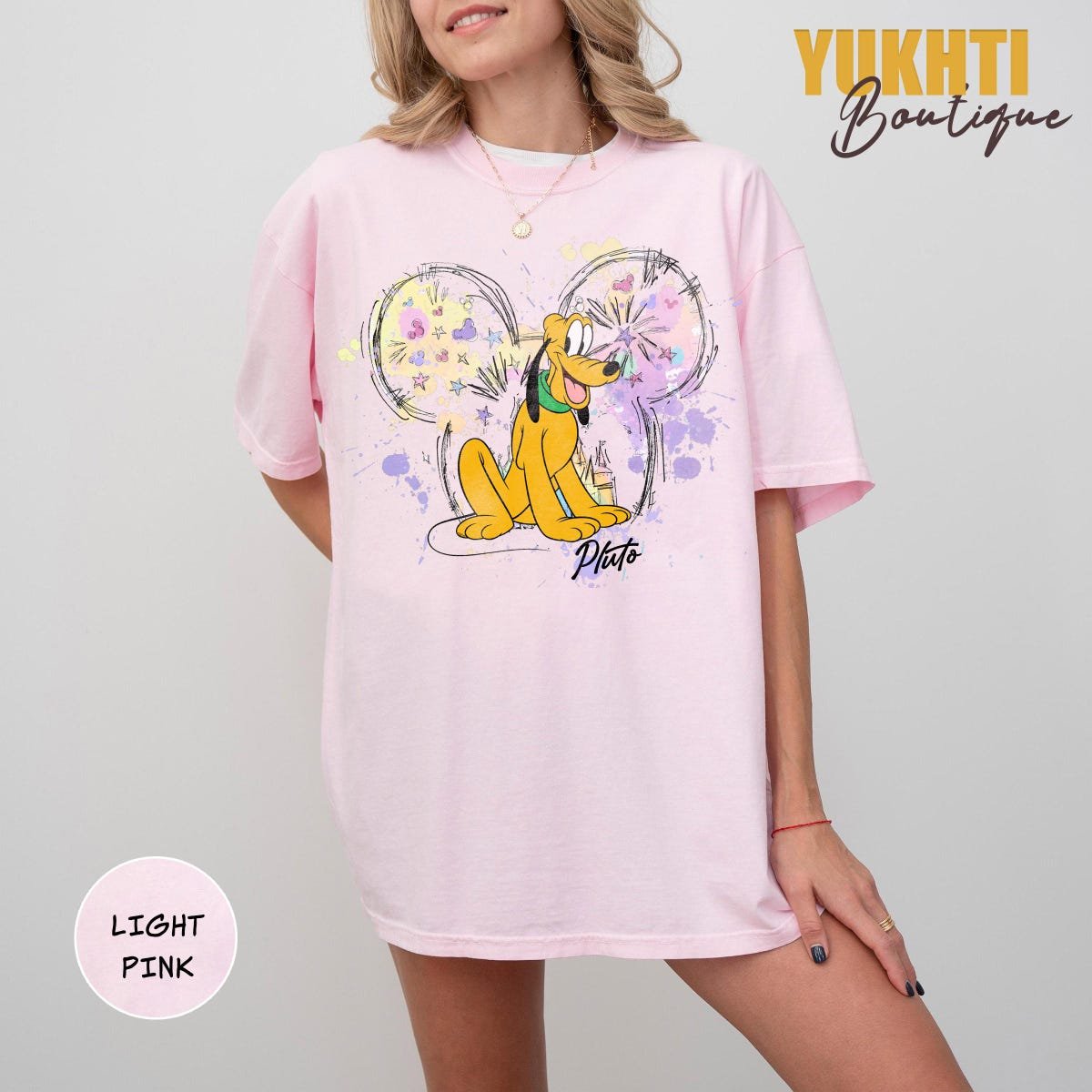 Retro Mickey Friends Watercolor Shirt Disney Trip 2025 Family Tee