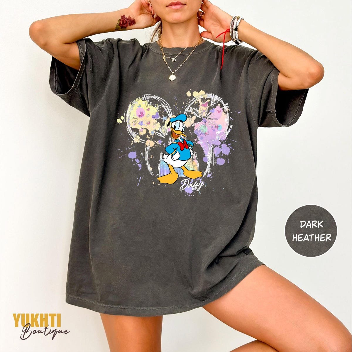 Retro Mickey Friends Watercolor Shirt Disney Trip 2025 Family Tee