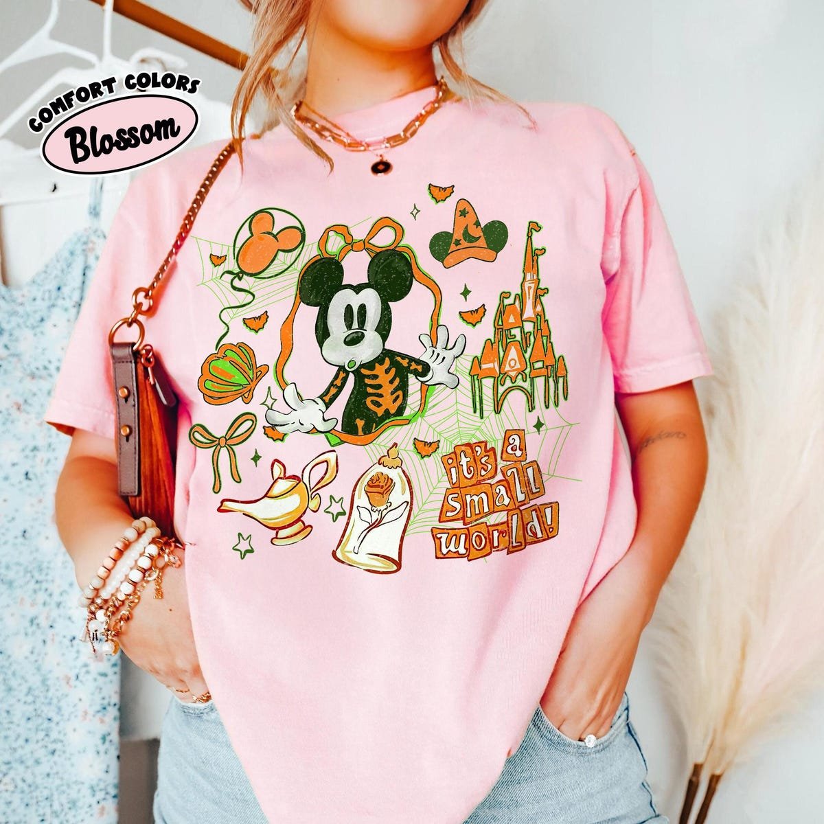 Retro Mickey Halloween Shirt Coquette Disney Tee 2025