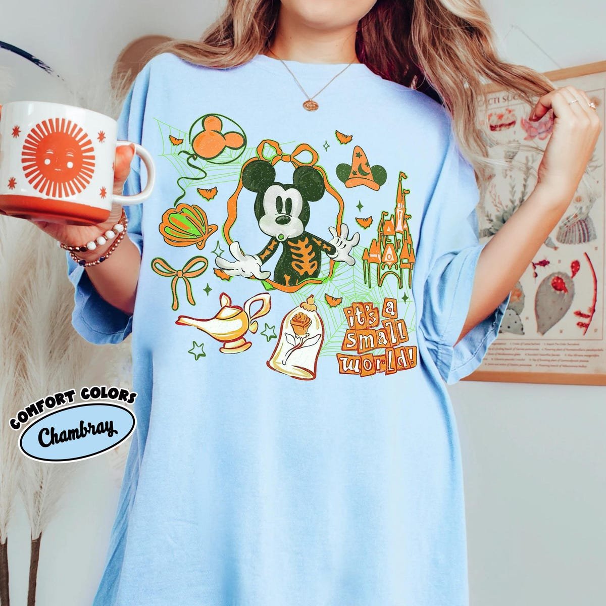 Retro Mickey Halloween Shirt Coquette Disney Tee 2025
