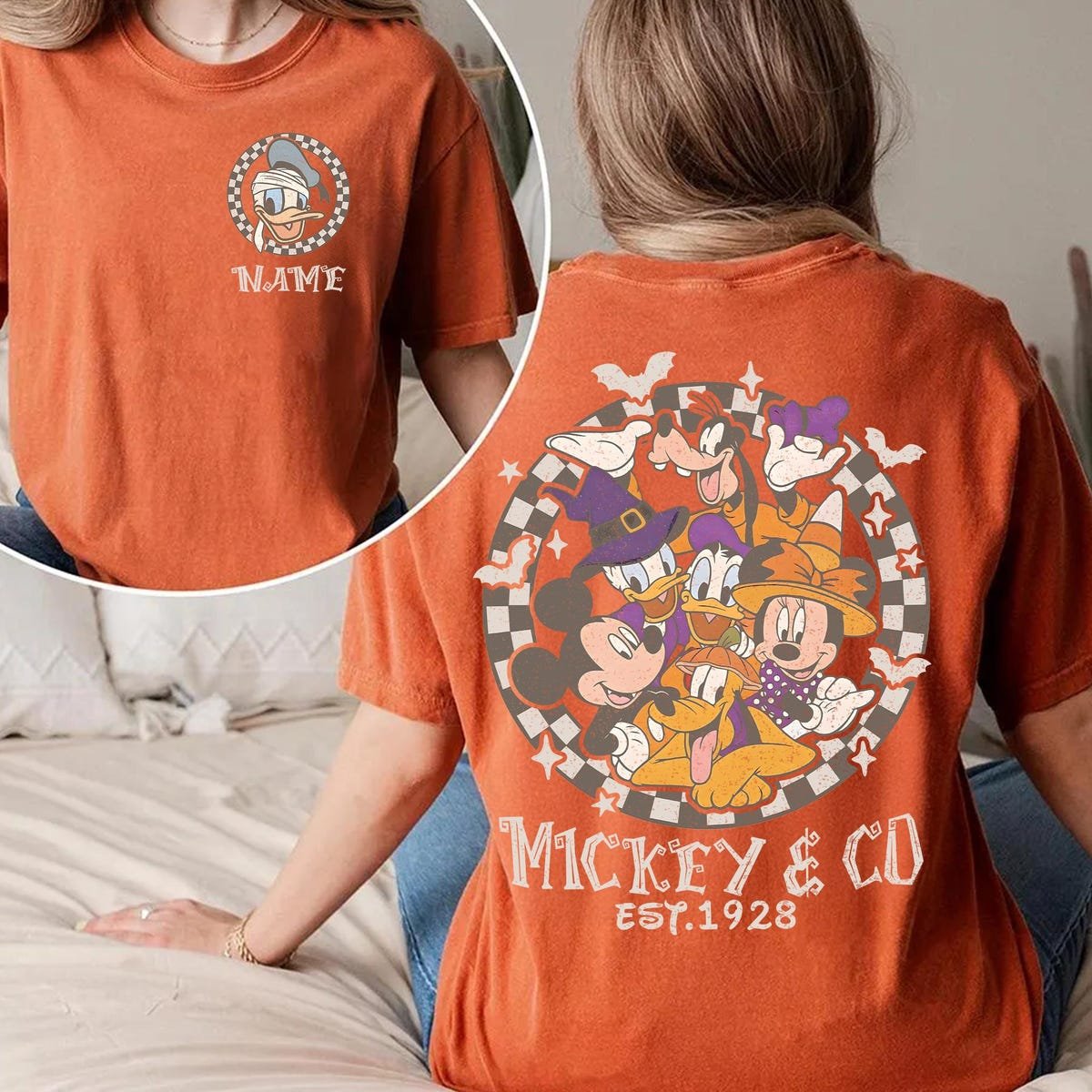 Retro Mickey Halloween Shirt Disney Family Trip Tee