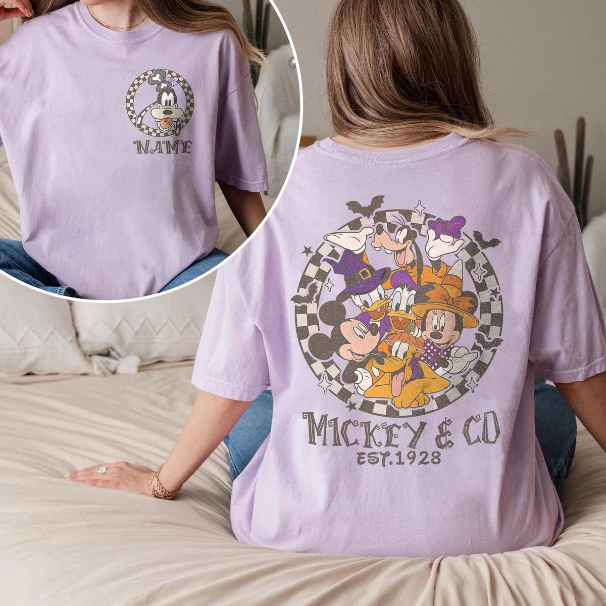 Retro Mickey Halloween Shirt Disney Family Trip Tee