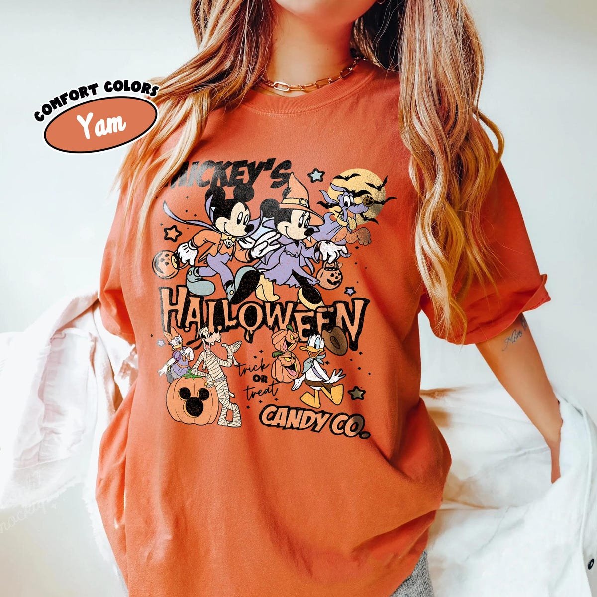 Retro Mickey Halloween Shirt Vintage Disney Tee