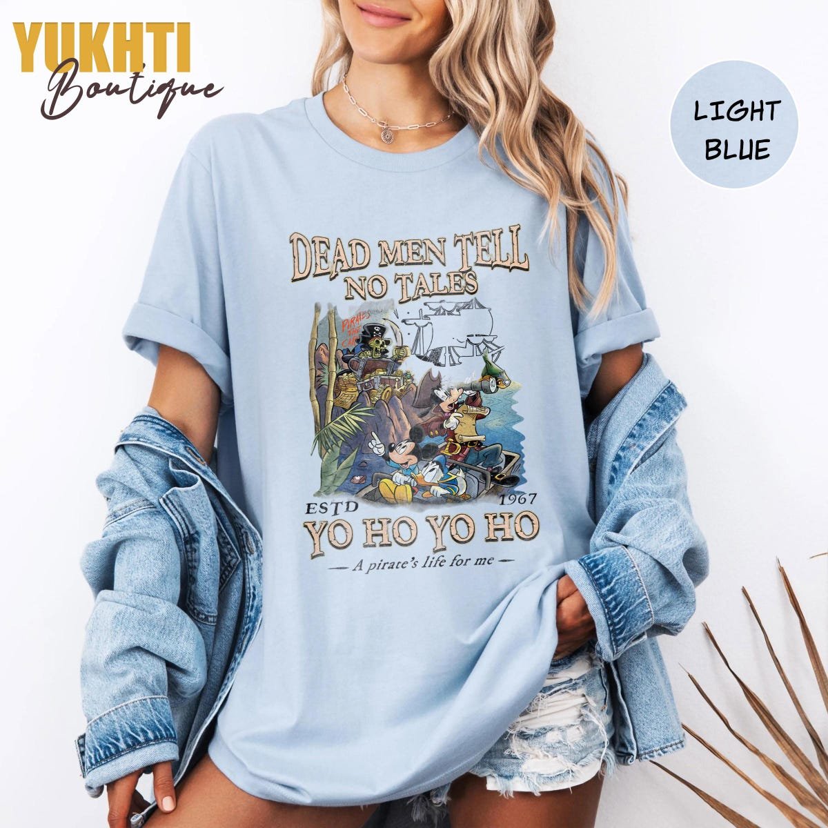 Retro Mickey Pirates Caribbean Shirt Family Tee Disney Trip 2025