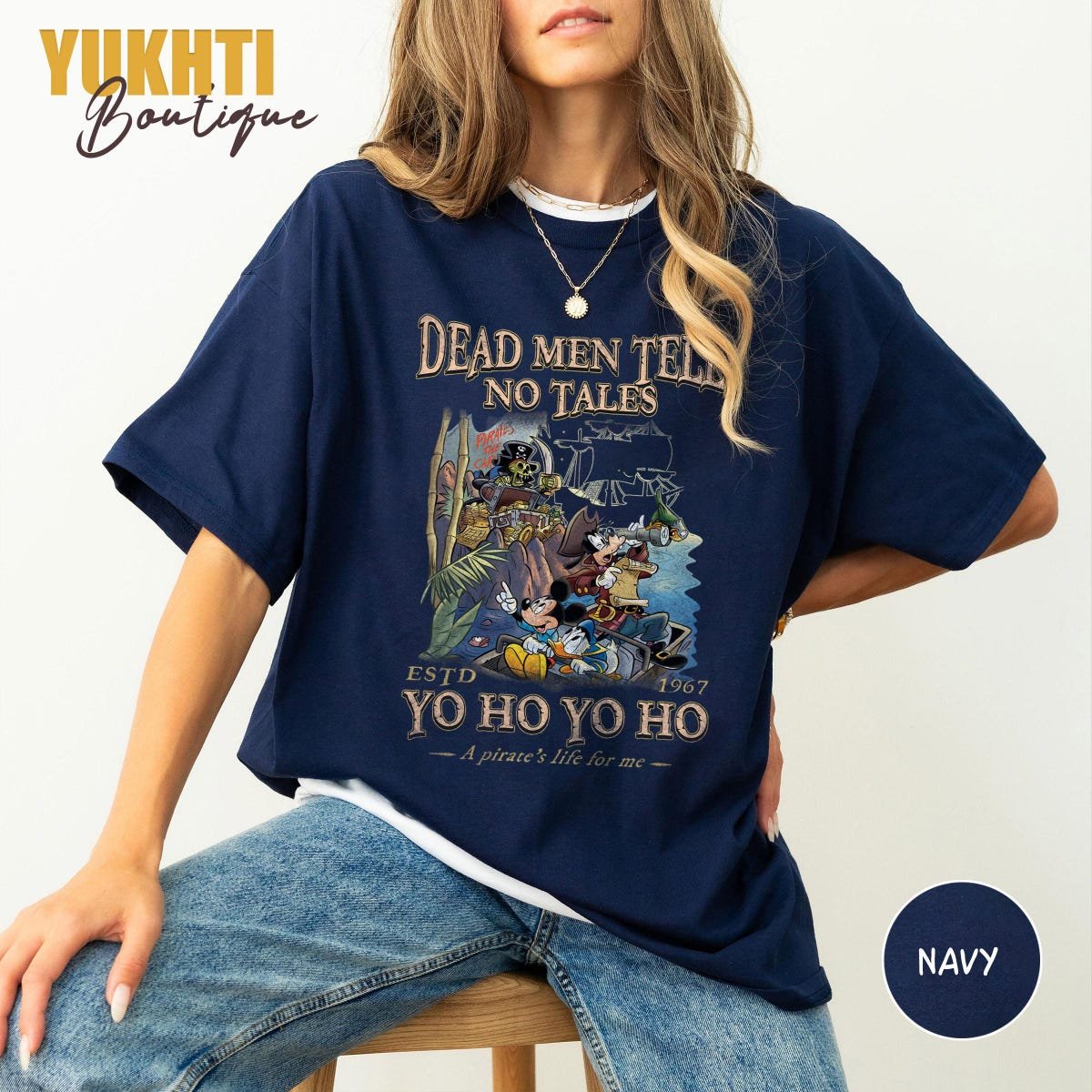 Retro Mickey Pirates Caribbean Shirt Family Tee Disney Trip 2025