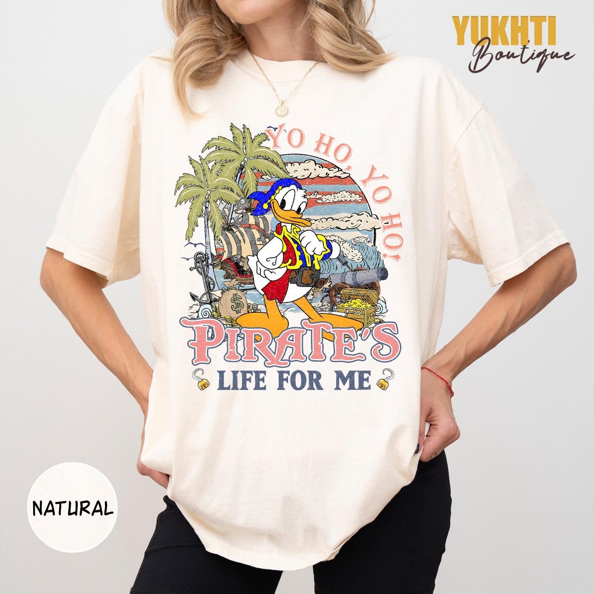 Retro Pirate Disney Tee Custom Character Shirt Mickey Friends Vacation