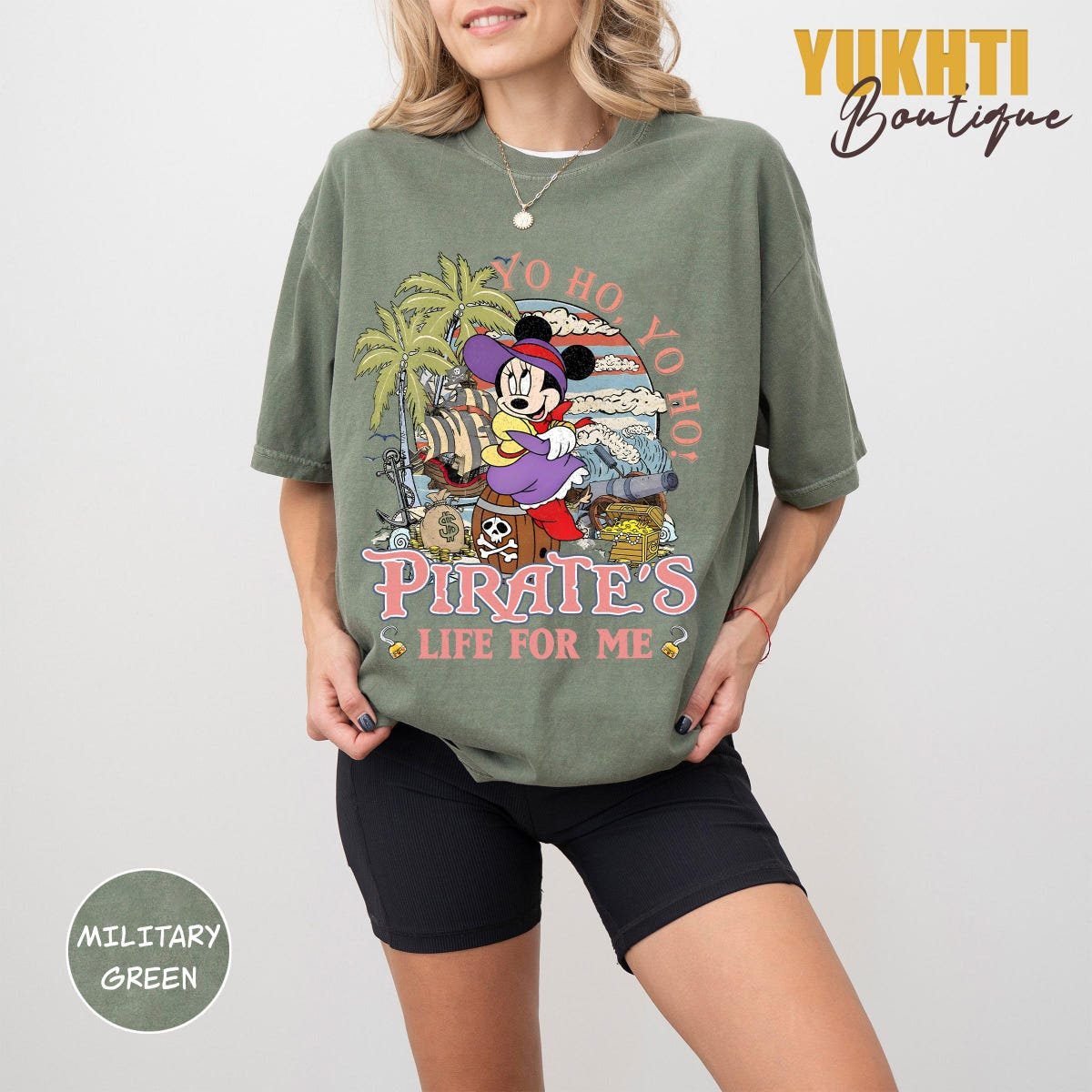 Retro Pirate Disney Tee Custom Character Shirt Mickey Friends Vacation