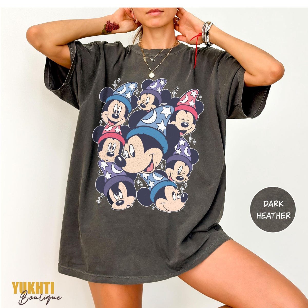 Retro Sorcerer Mickey Shirt Disney Vacation Tee Disneyland Outfit