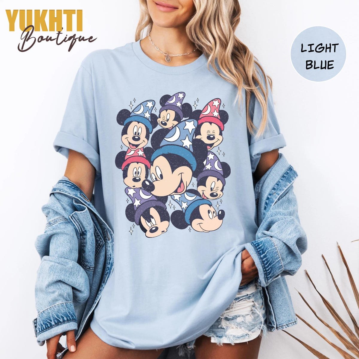 Retro Sorcerer Mickey Shirt Disney Vacation Tee Disneyland Outfit