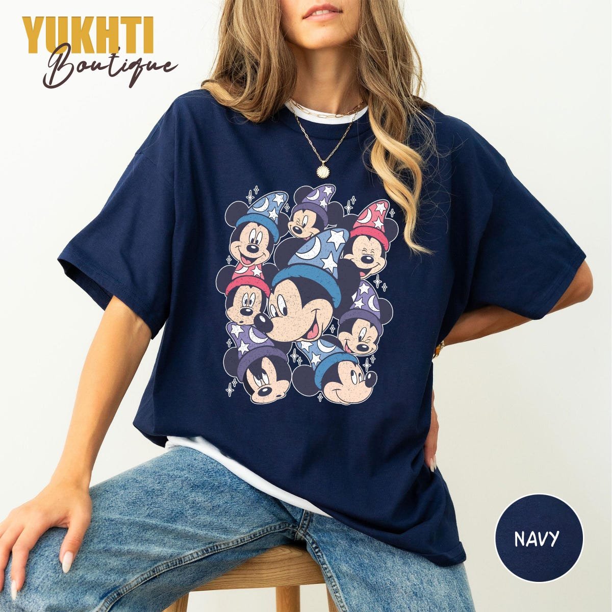 Retro Sorcerer Mickey Shirt Disney Vacation Tee Disneyland Outfit