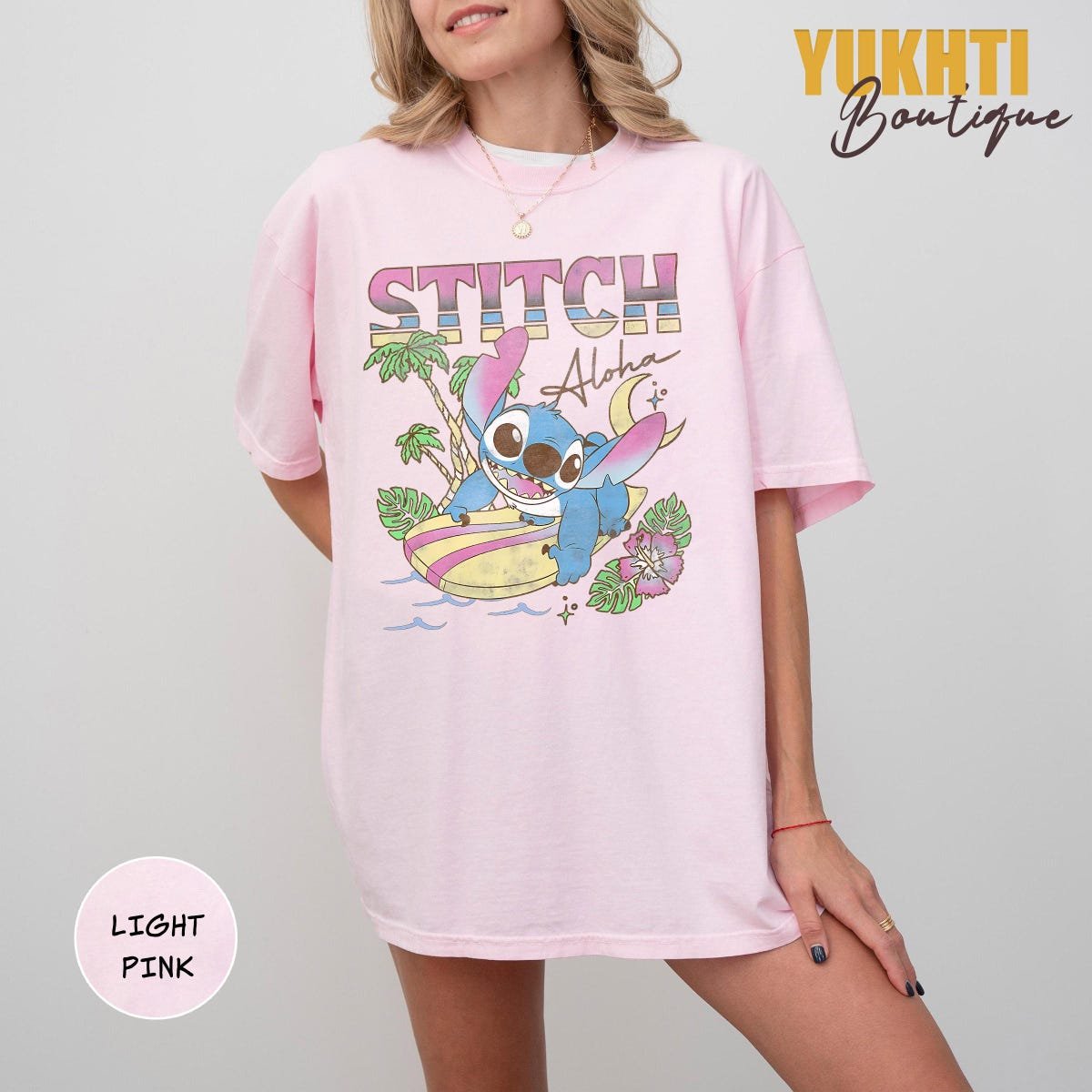 Retro Stitch Beach Shirt Disney Vacation Apparel