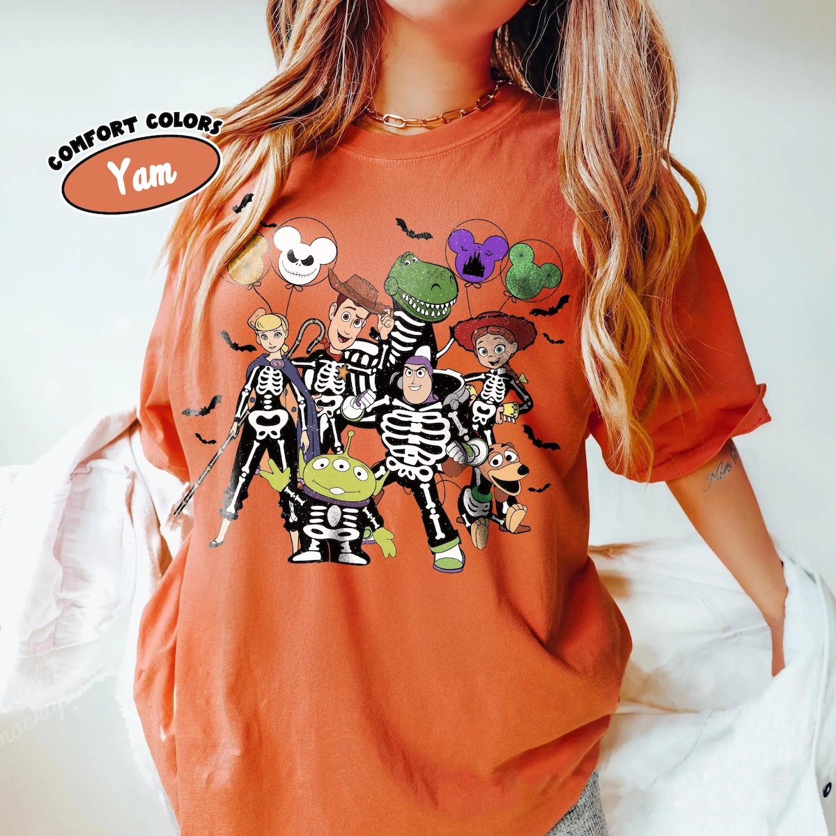 Retro Toy Story Halloween Shirt Disney Pixar Mummy Tee