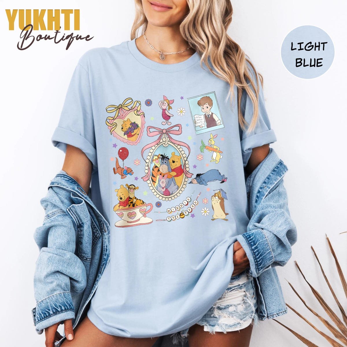 Retro Winnie the Pooh Shirt Disney Park Vacation Tee