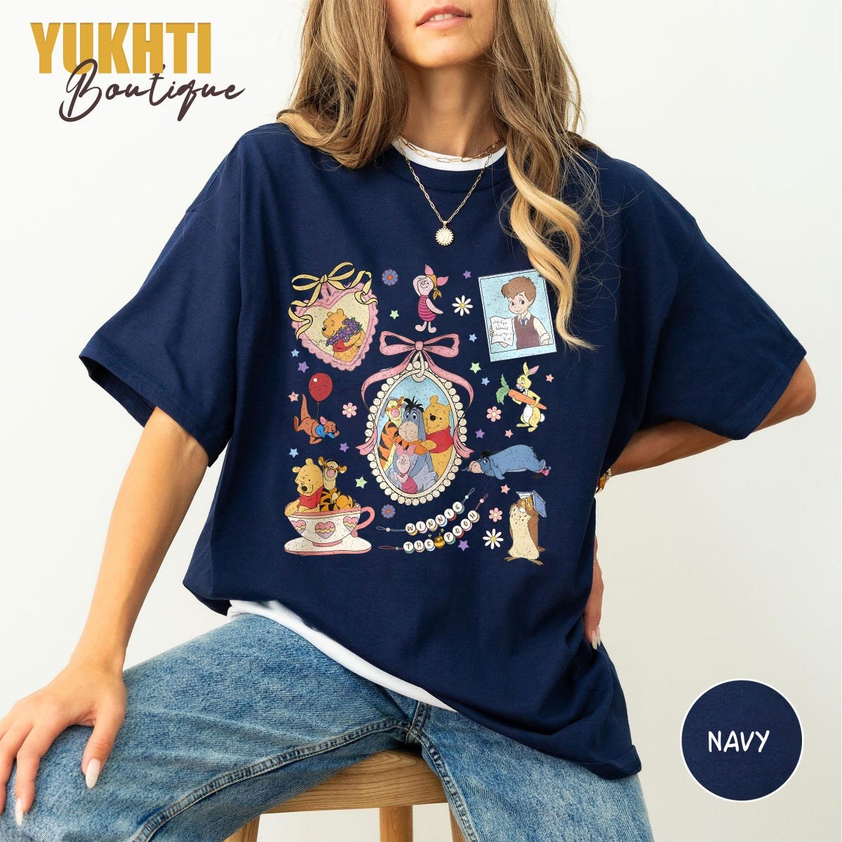 Retro Winnie the Pooh Shirt Disney Park Vacation Tee