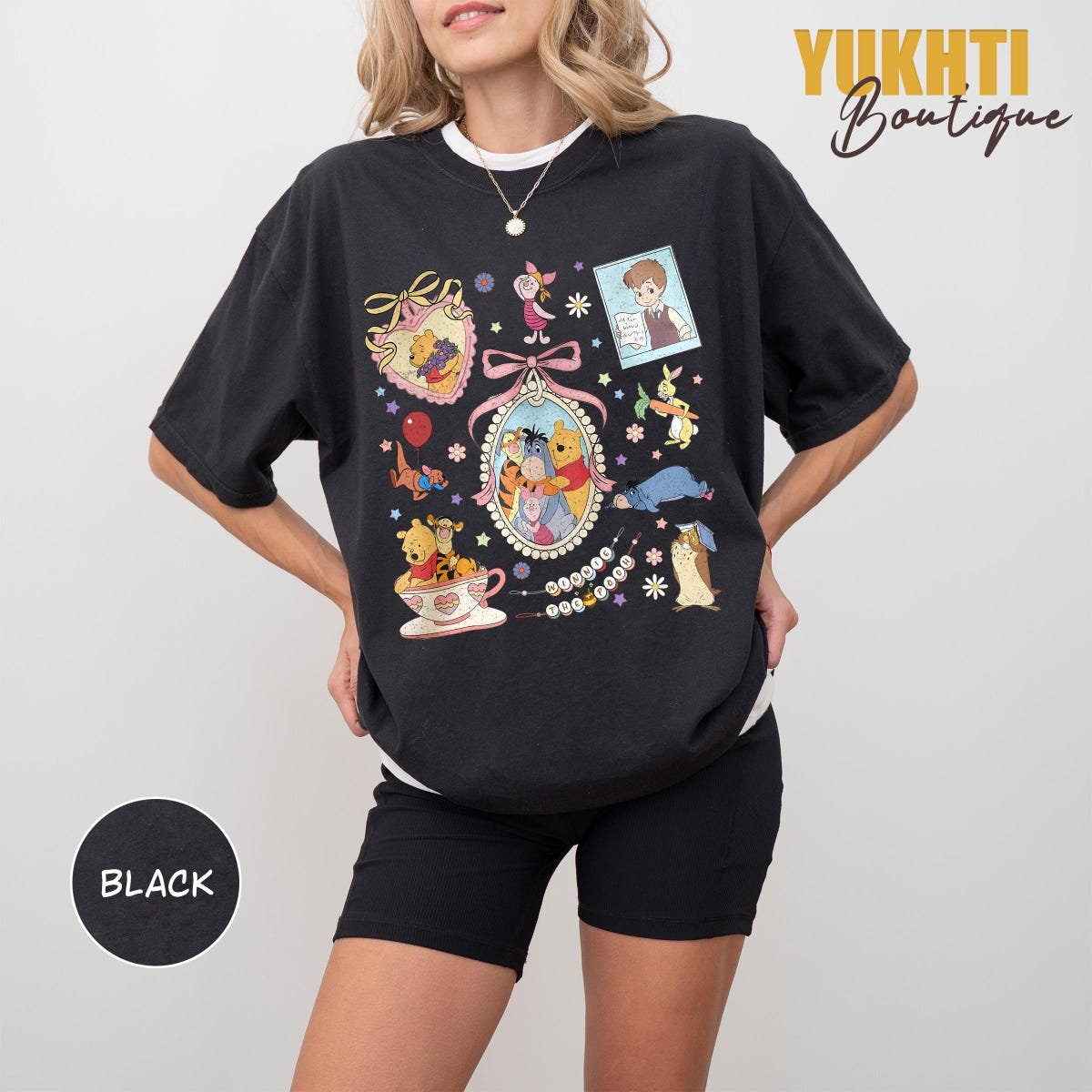 Retro Winnie the Pooh Shirt Disney Park Vacation Tee