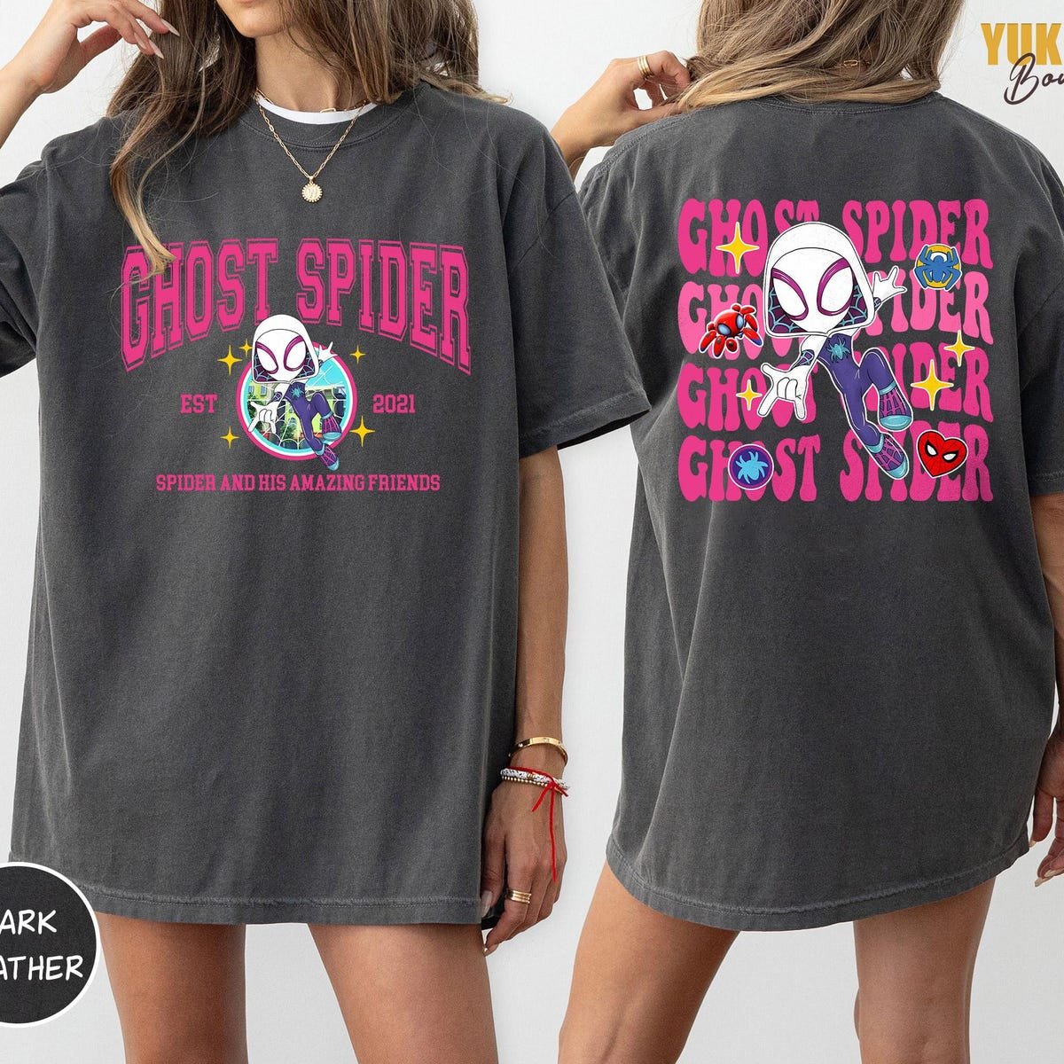 Spider-Verse Shirt Miles Morales Gwen Marvel Tee Graphic Comic Fan Gift