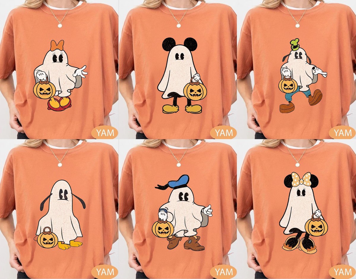Spooky Mickey Halloween Shirt Disney Family Matching Costume Tee