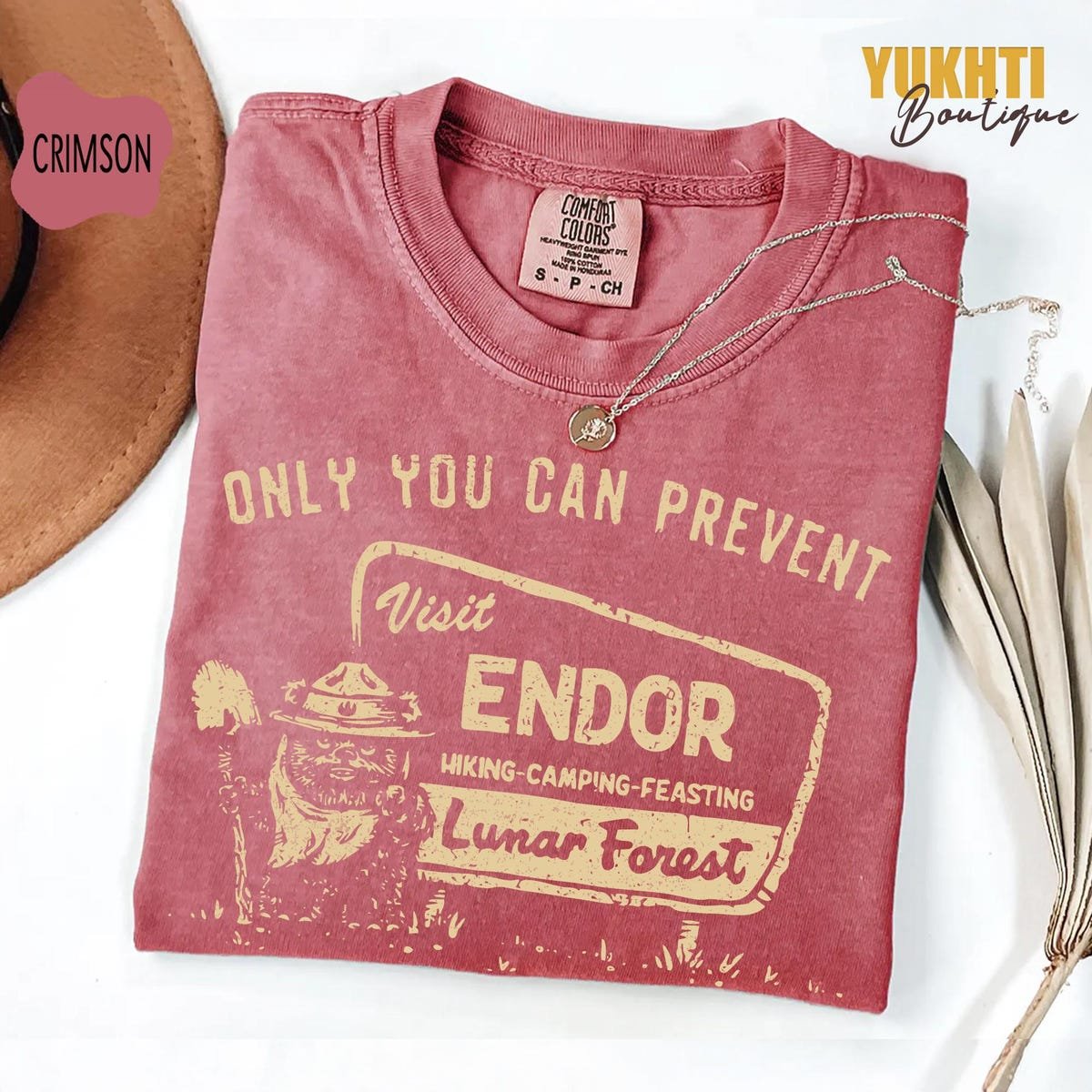 Star Wars Endor Ewok Hiking Tee Galactic Forest Adventure Shirt