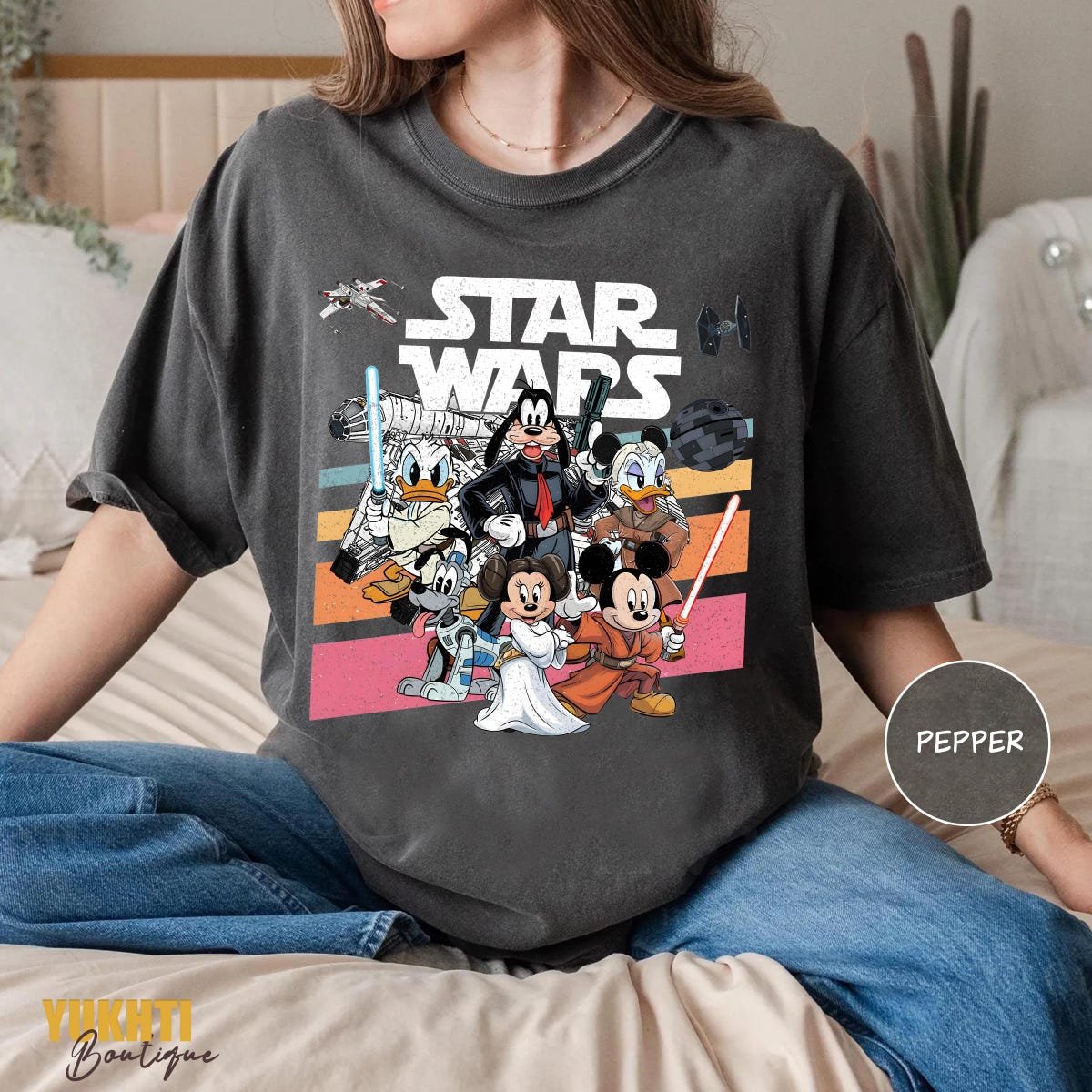 Star Wars Family Shirt Vintage Disney Vacation Tee