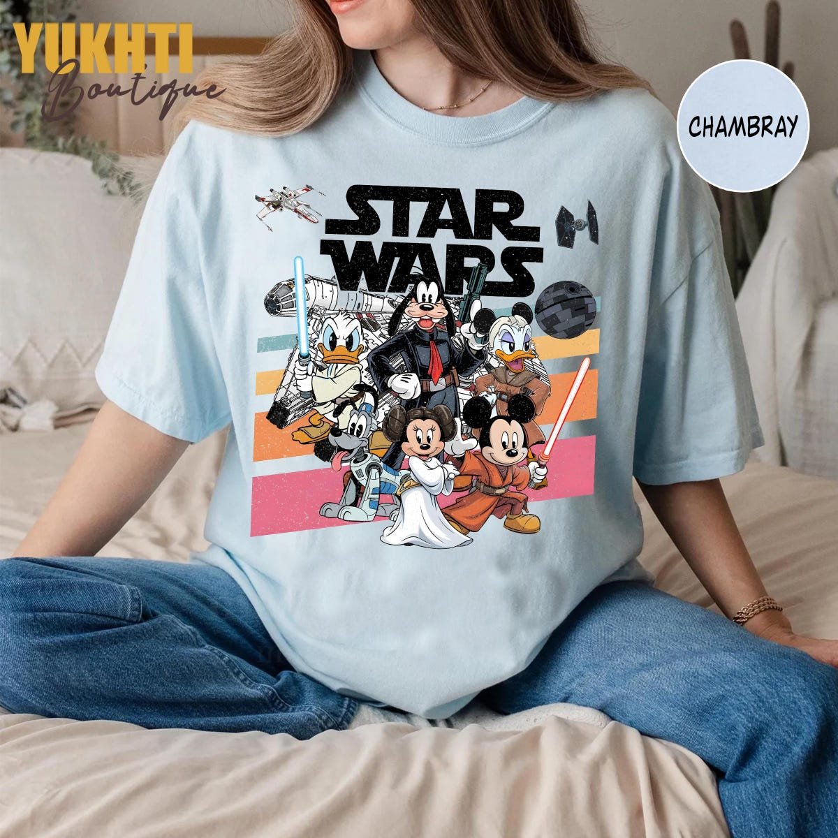 Star Wars Family Shirt Vintage Disney Vacation Tee