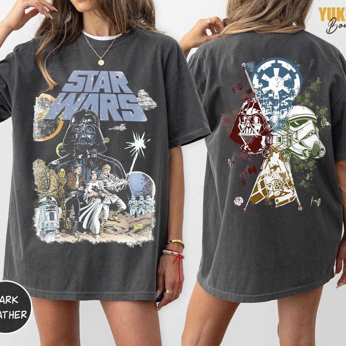 Star Wars Vintage Disney Shirt Unisex Disneyland Family Tee