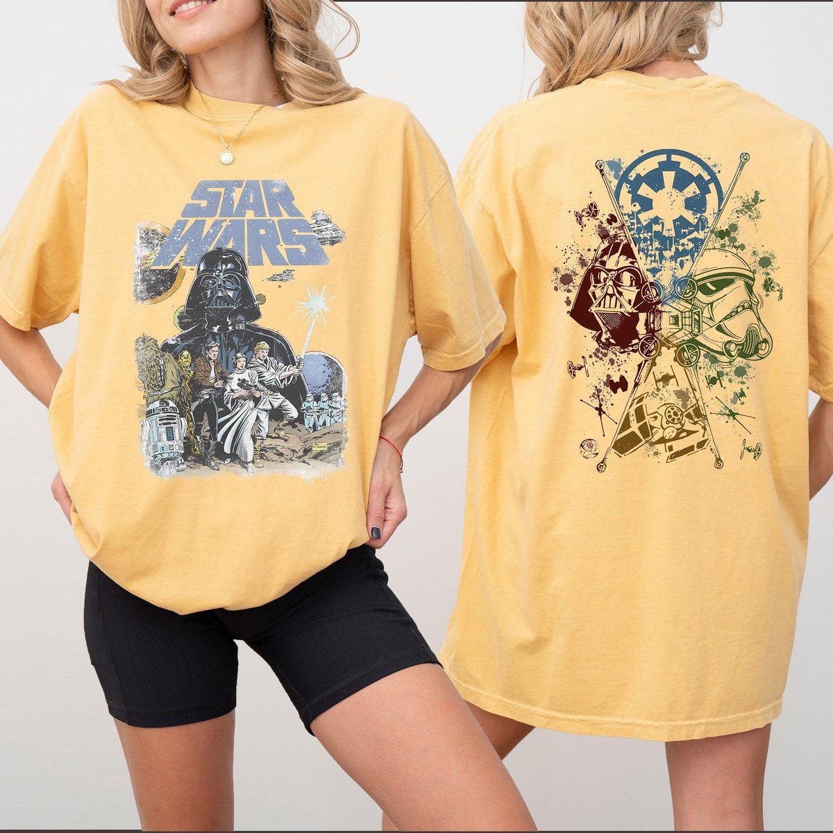 Star Wars Vintage Disney Shirt Unisex Disneyland Family Tee