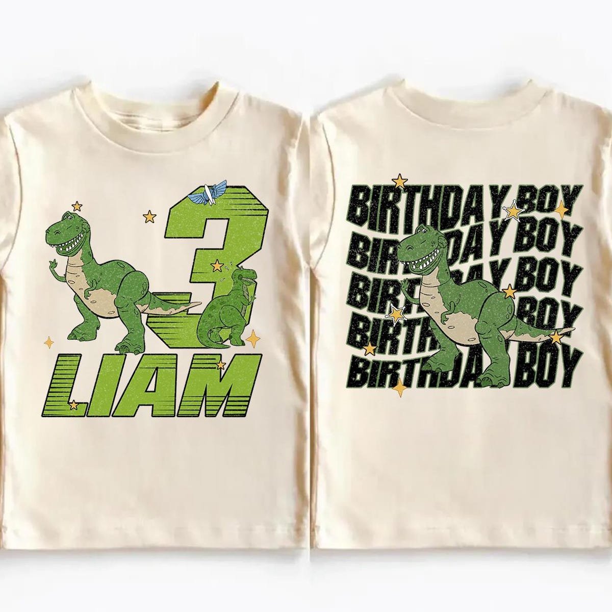 Toy Story Birthday Shirt Buzz Lightyear Woody Personalized Family Tee