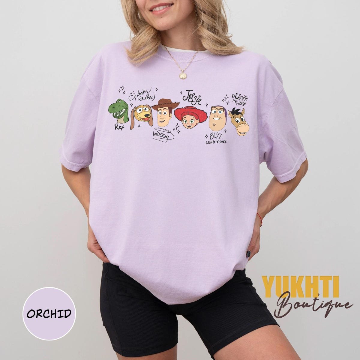 Toy Story Characters Shirt Retro Disney Comfort Colors Disneyland