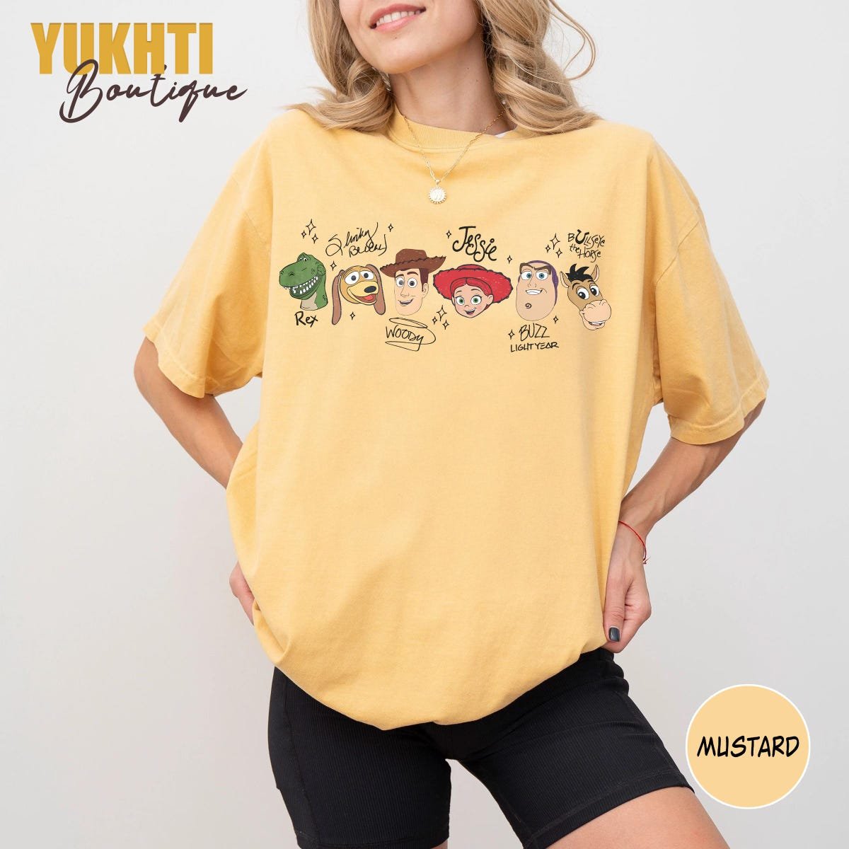 Toy Story Characters Shirt Retro Disney Comfort Colors Disneyland