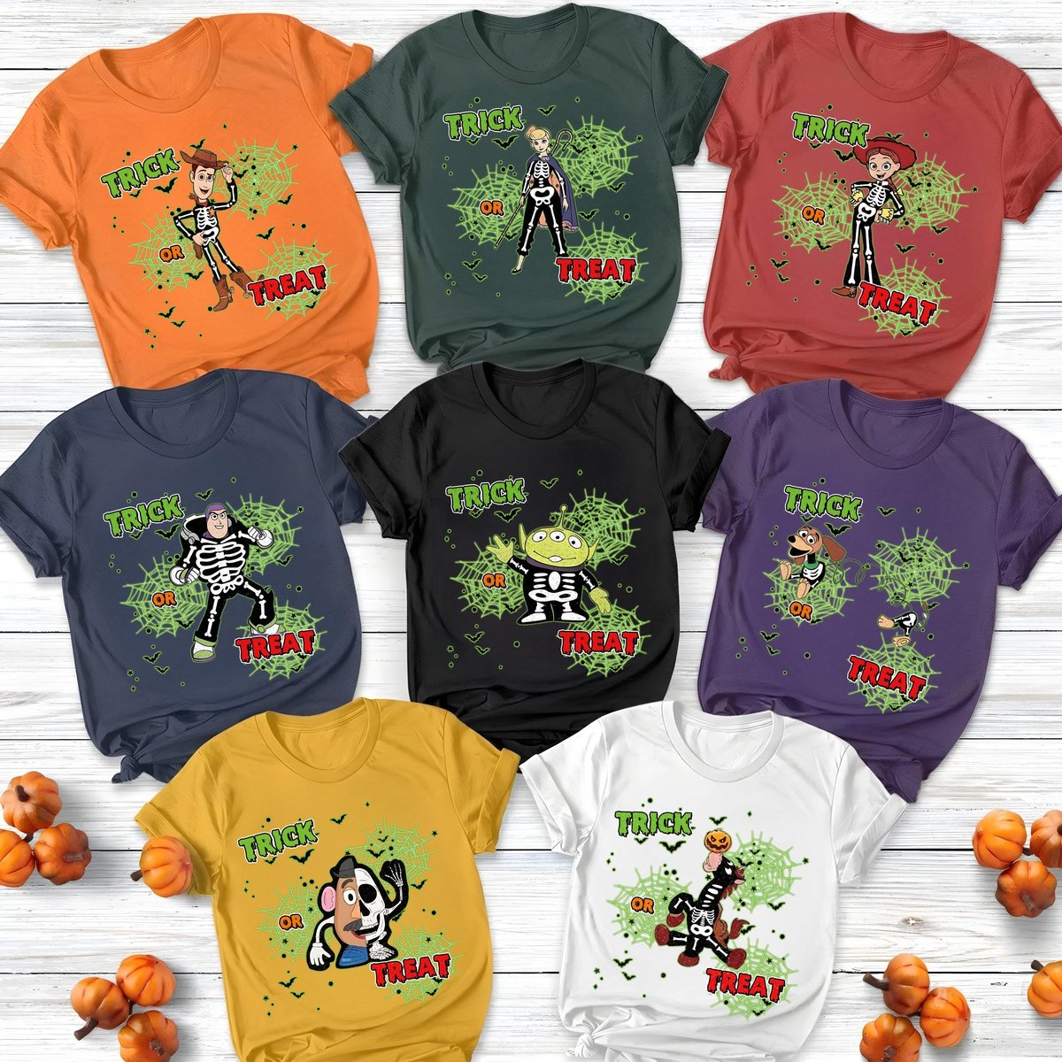 Toy Story Halloween Shirt Retro Buzz Woody Jessie Tee 2025