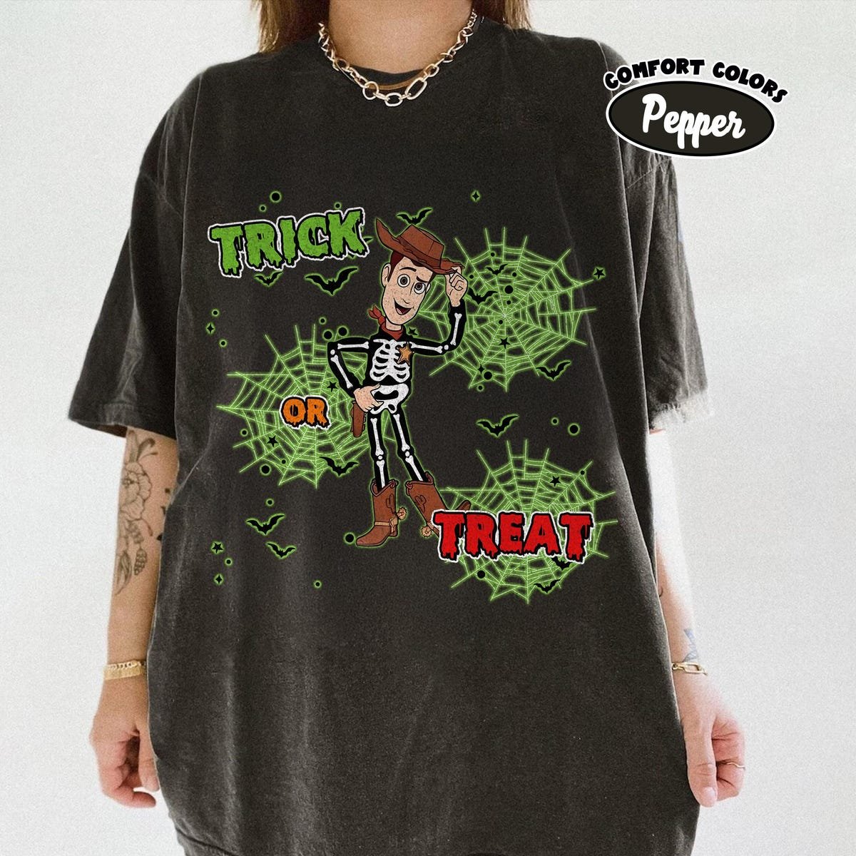 Toy Story Halloween Shirt Retro Buzz Woody Jessie Tee 2025