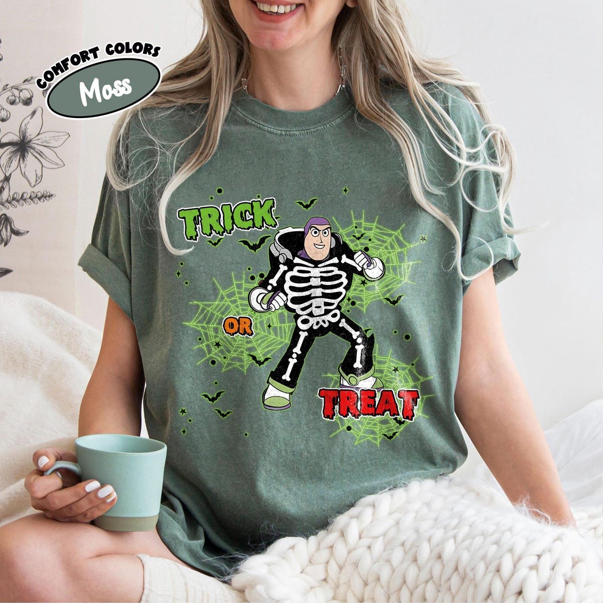 Toy Story Halloween Shirt Retro Buzz Woody Jessie Tee 2025