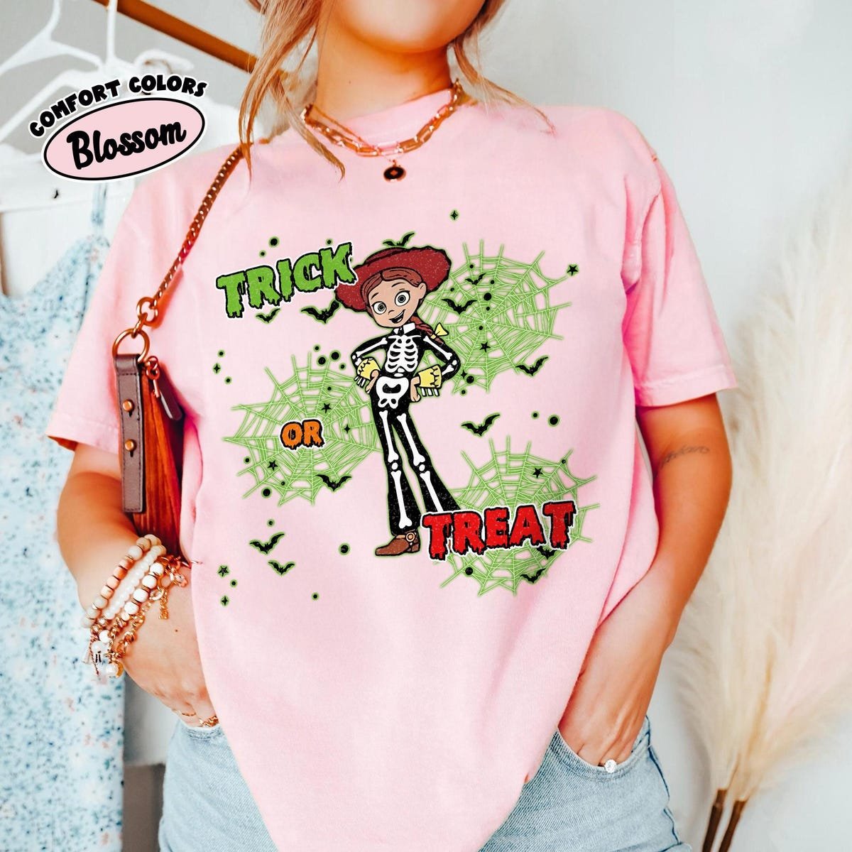Toy Story Halloween Shirt Retro Buzz Woody Jessie Tee 2025