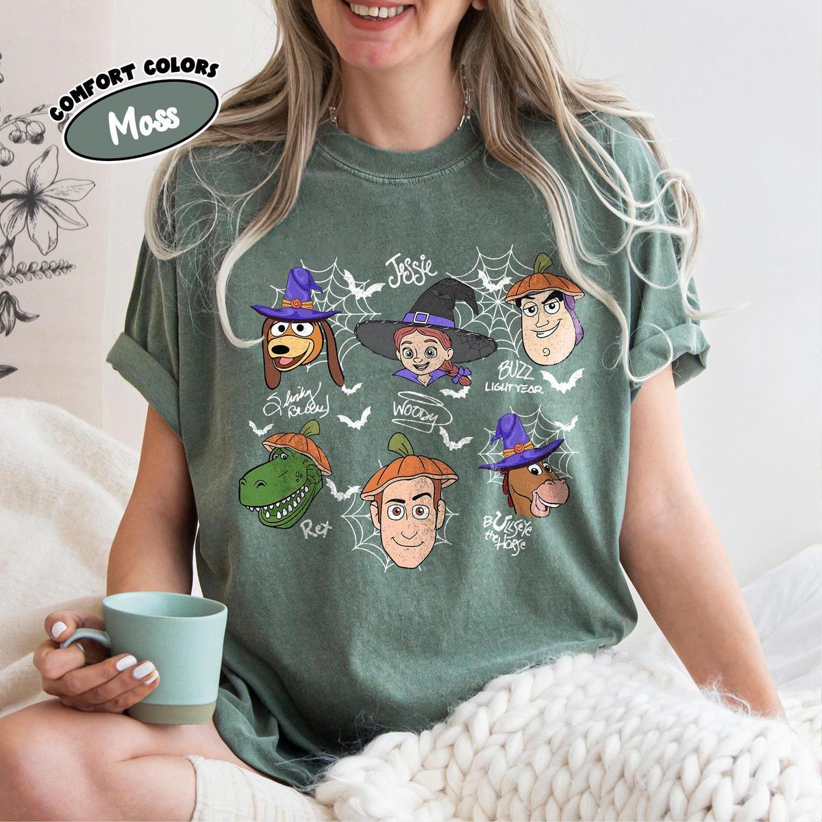 Toy Story Halloween Shirt Retro Disney Buzz Woody Jessie