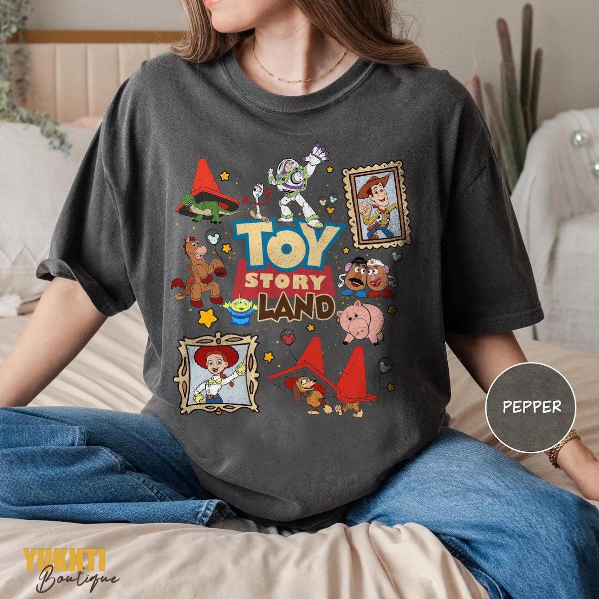 Toy Story Land Retro Shirt Disney Trip Pixar Tee