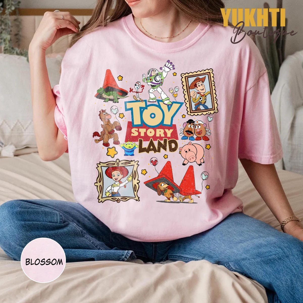 Toy Story Land Retro Shirt Disney Trip Pixar Tee