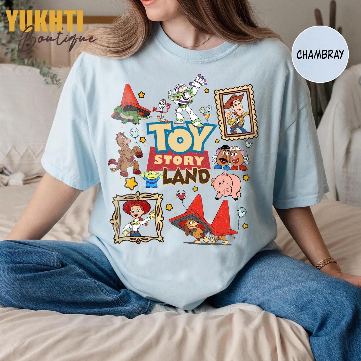 Toy Story Land Retro Shirt Disney Trip Pixar Tee