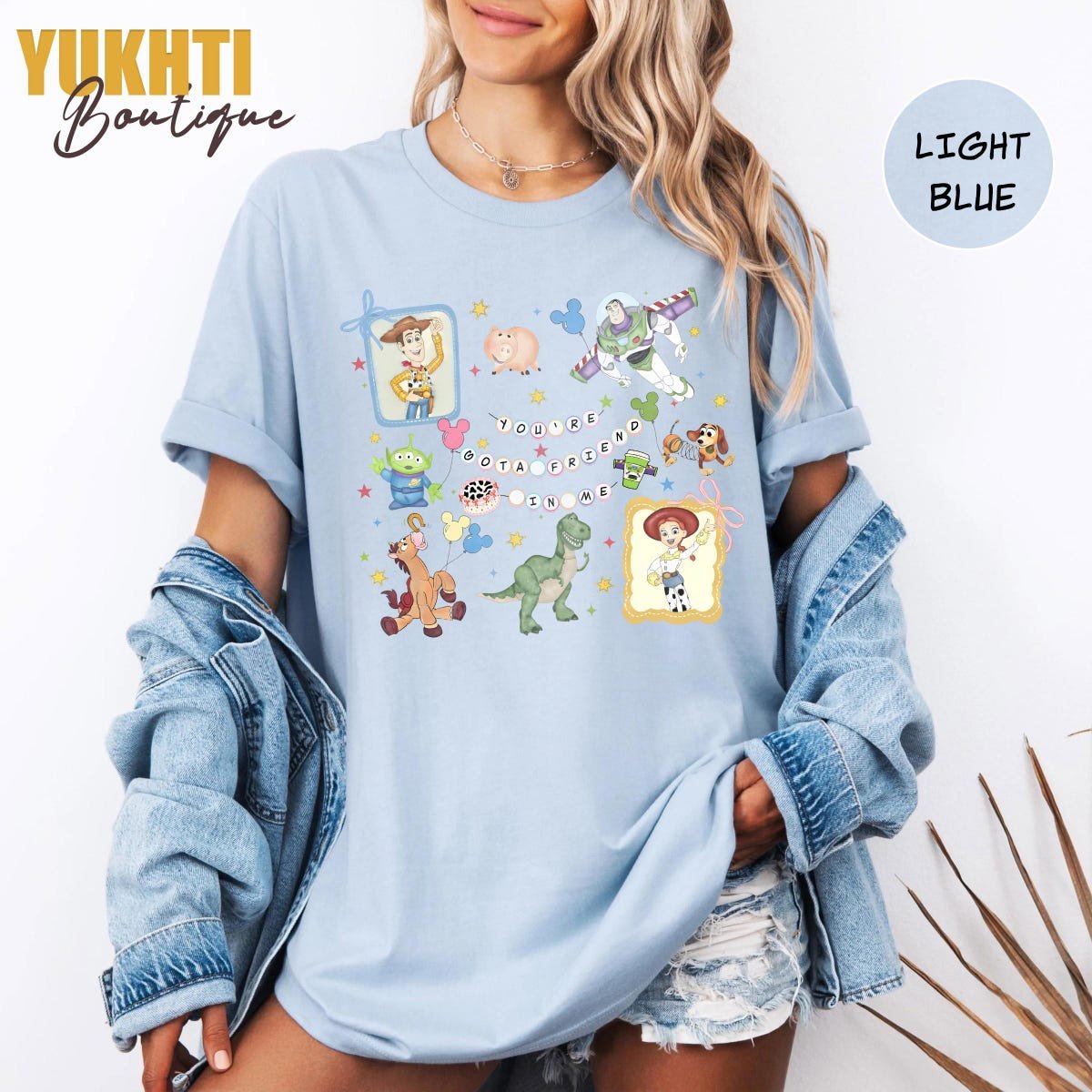 Toy Story Land Shirts Retro Coquette Disney Family Matching Tees