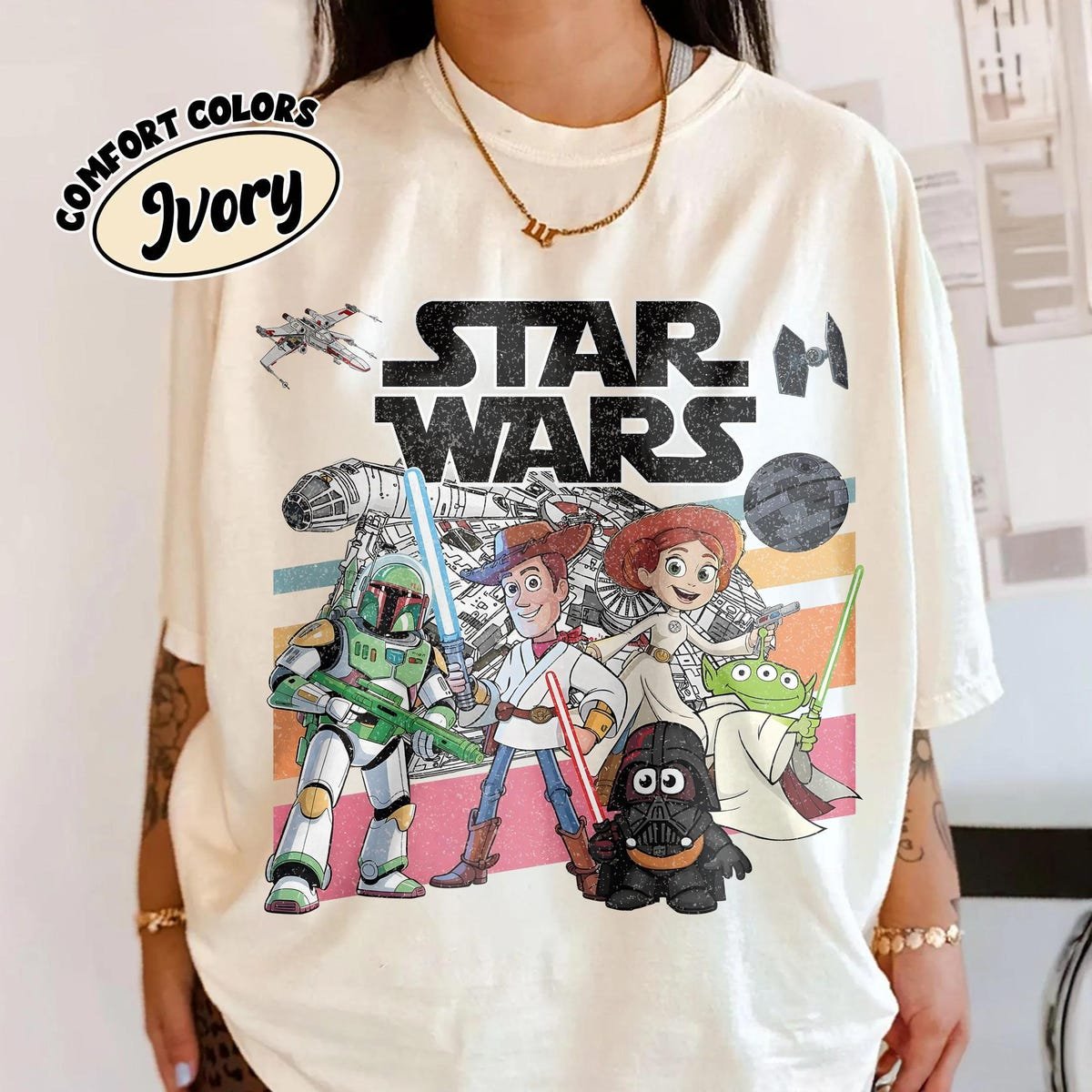 Toy Story Star Wars Shirt Disney Mashup Tee