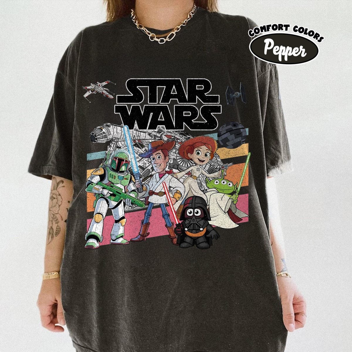 Toy Story Star Wars Shirt Disney Mashup Tee