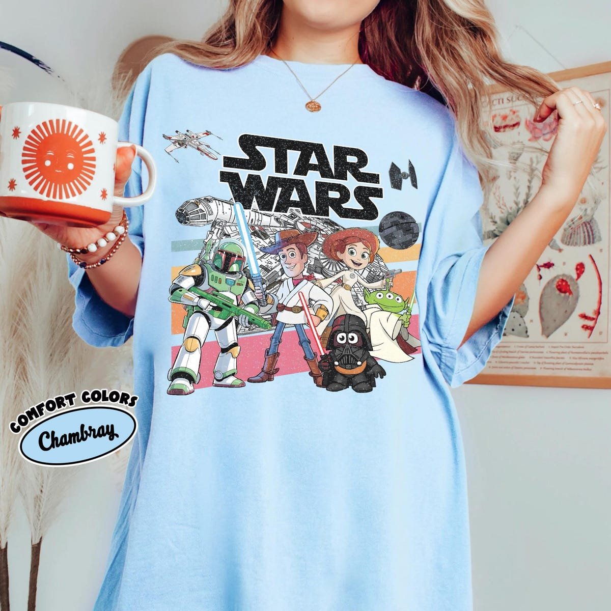 Toy Story Star Wars Shirt Disney Mashup Tee
