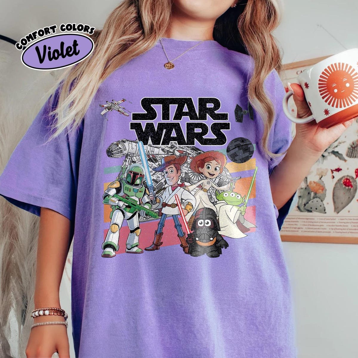Toy Story Star Wars Shirt Disney Mashup Tee
