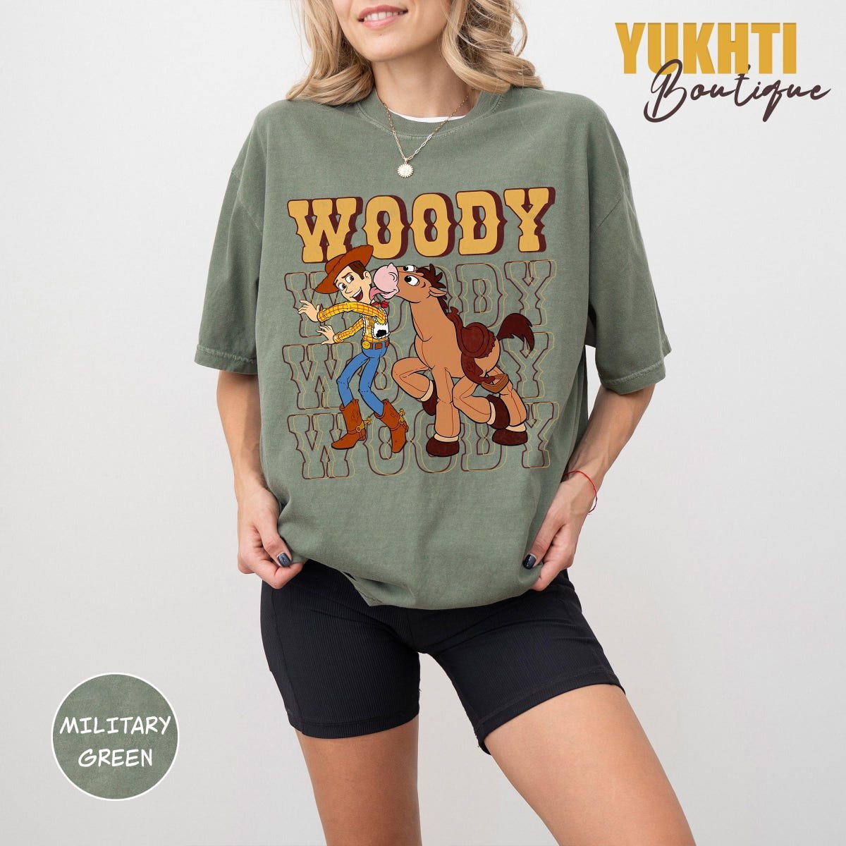 Toy Story Woody Shirt Vintage Disney Cowboy Tee