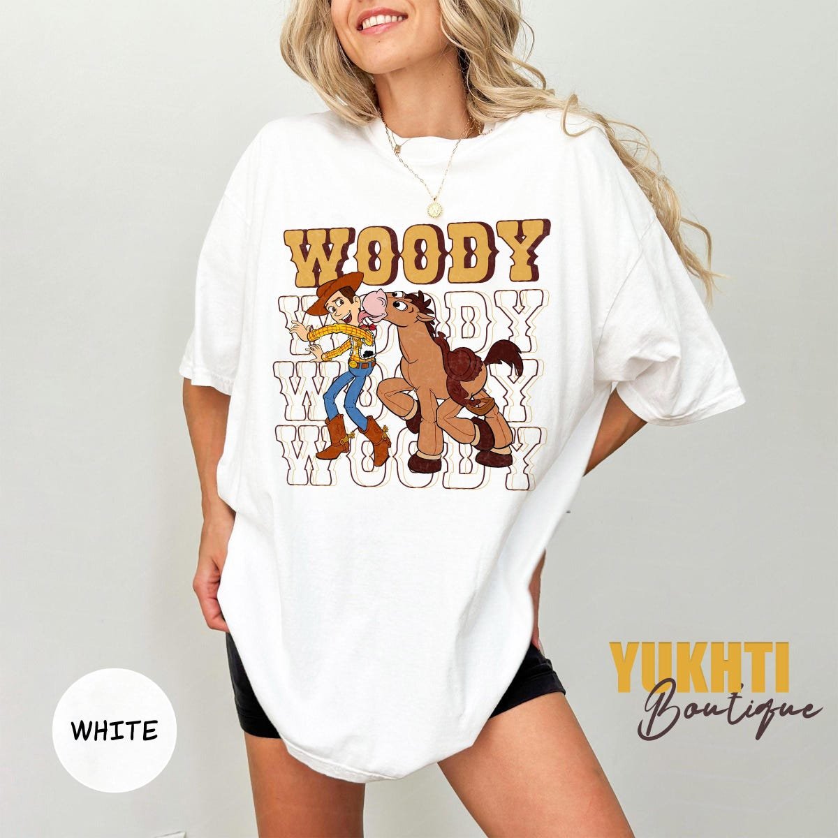 Toy Story Woody Shirt Vintage Disney Cowboy Tee