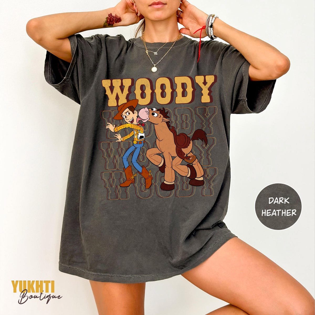 Toy Story Woody Shirt Vintage Disney Cowboy Tee
